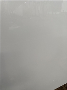 Pure White Nano Crystallized Glass Stone Slabs & Tile