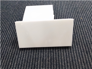 Pure White Nano Crystallized Glass Stone Slabs & Tile
