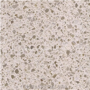 Terrazzo Tile Beige Cream Artificial Stone Wall Tiles