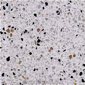 Terrazzo Tile Beige Cream Artificial Stone Wall Tiles