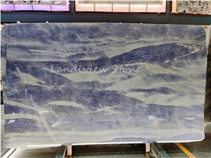 Azul Imperiale Extra Quartzite Slabs Bathroom Tiles