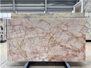Brazil Quartzo Rosa Quartzite Tiles Slabs
