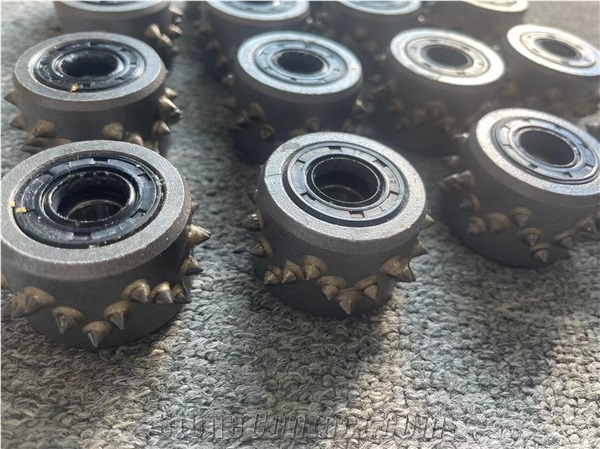 Bush Hammer Roller For Granite Surface