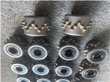 Bush Hammer Roller For Granite Surface