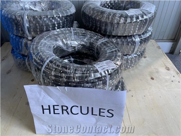 Rubber Connection Diamond Wire 11.5Mm For Granite Quarry Cut