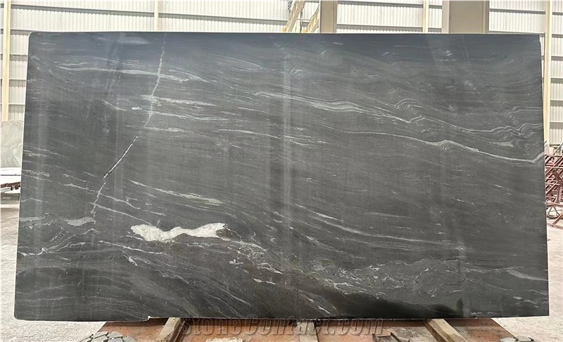 Angola Nero Macondo Black Quartzite In China Stone Market