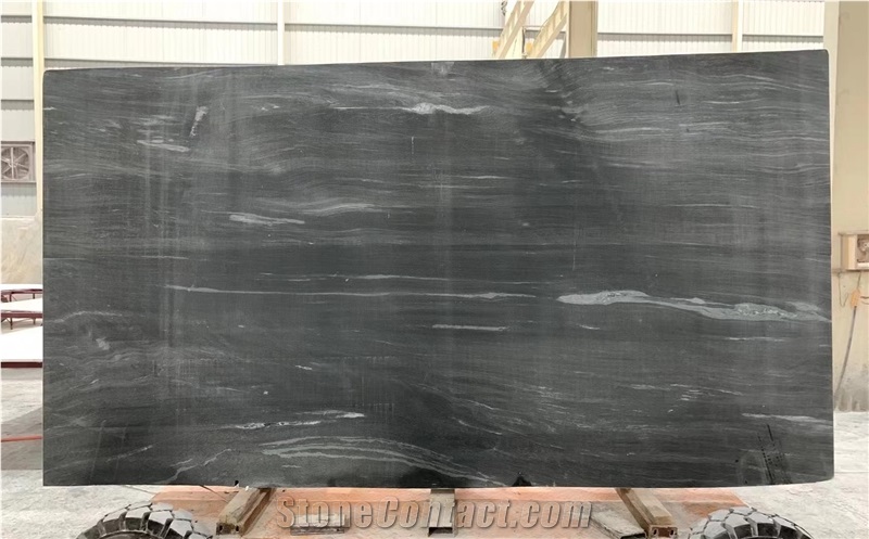 Angola Nero Macondo Black Quartzite In China Stone Market