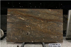 Brazil Golden Silk Quartzite Slabs