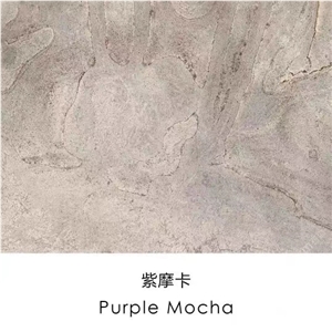 Brazil Purple Mocha Slab Wall Tile In China Stone Market