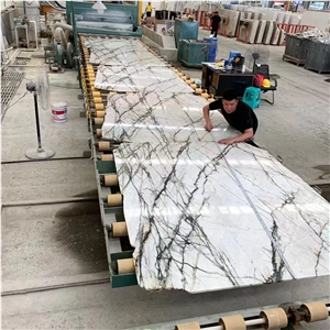 China Clivia Marble Slab Tiles