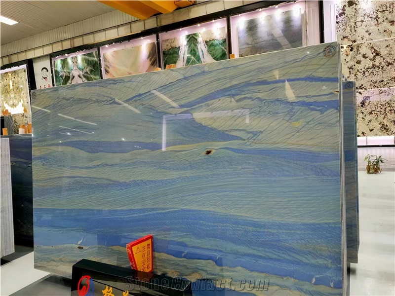 Grand Skylight Quartzite Blue Sky, Azul Macaubas Quartzite