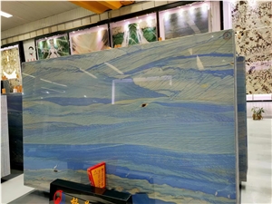 Grand Skylight Quartzite Blue Sky, Azul Macaubas Quartzite