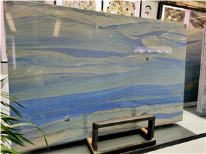 Grand Skylight Quartzite Blue Sky, Azul Macaubas Quartzite
