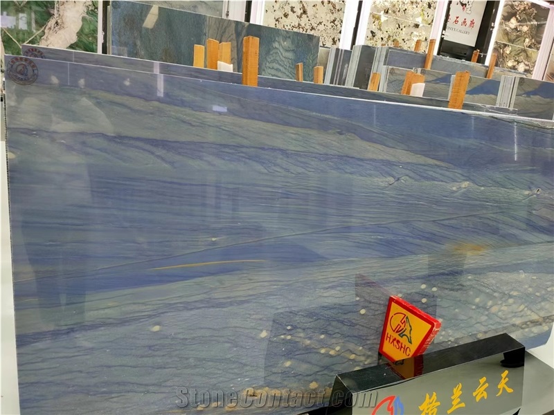 Grand Skylight Quartzite Blue Sky, Azul Macaubas Quartzite