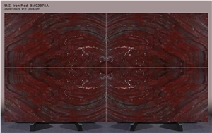 Iron Red Granite Exta Slab Tile In China Stone Market