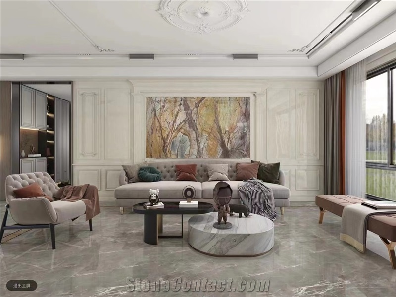 Luxury Taranto Quartzite Slabs Interior Building Stone