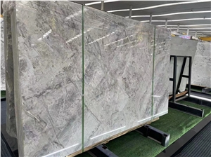Silver Statuario Marble Slab In China Stone Market