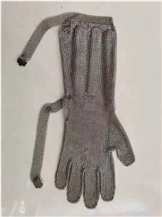 Anti-Cutting Stainless Steel Ring Mesh Long Sleeves Gloves