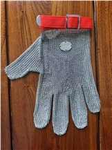 Cut Resistant Stainless Steel Ring Mesh Safty Gloves