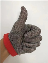 Stainless Steel Ring Mesh Gloves For Anti-Cutting