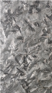 Matrix  Black Granite Polished Slab Tile