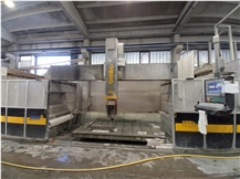 CNC Bridge Saw Machine 5 Axis Omag Blade 5