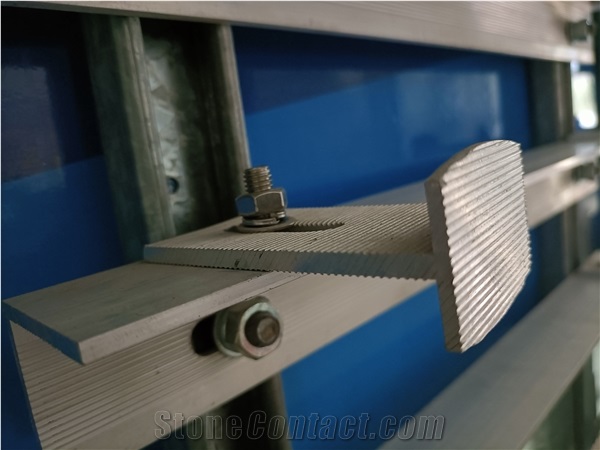 Aluminum Single And Double Hook Pendant Wall Cladding Anchor