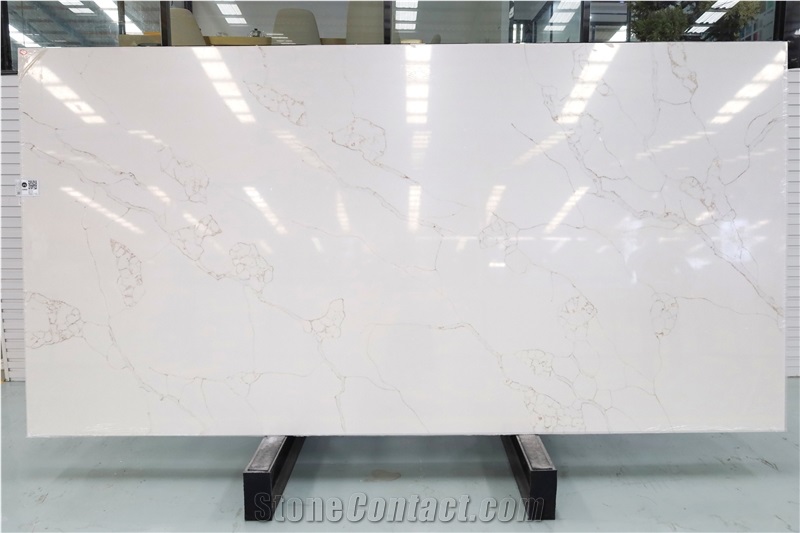 Calacatta Gold Quartz Slab
