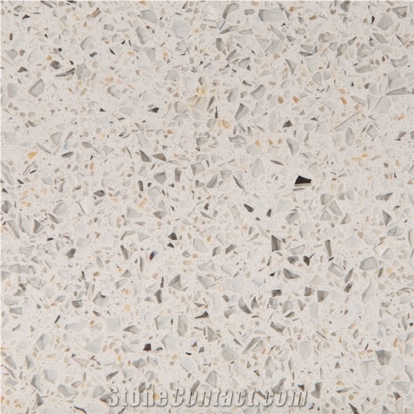 Is003-Sahara-Blanco Quartz Slabs 20Mm 30Mm Thickness
