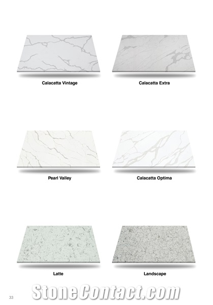 IS019 Grey-Galaxy Quartz Slabs Tiles
