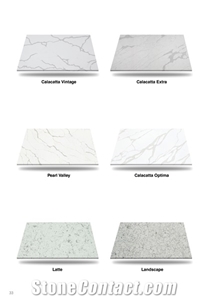 IS019 Grey-Galaxy Quartz Slabs Tiles