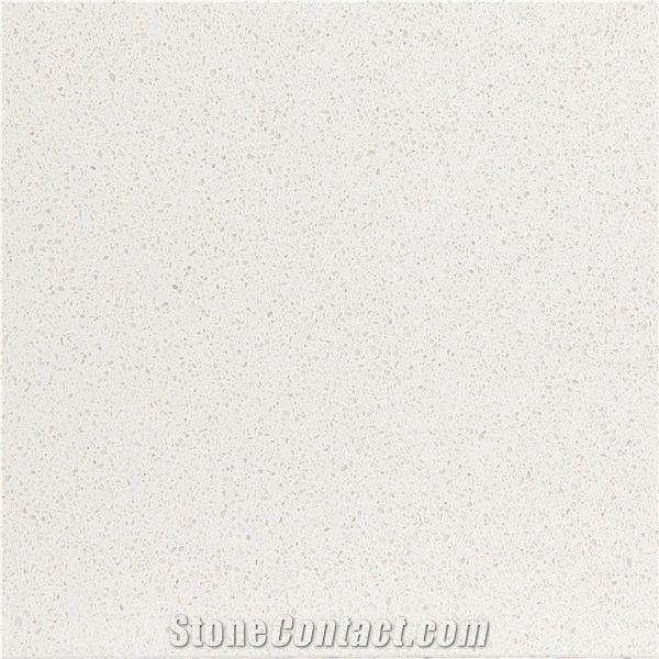 P008-Glacier White-1 Quartz Slabs Engineered Stone Floor
