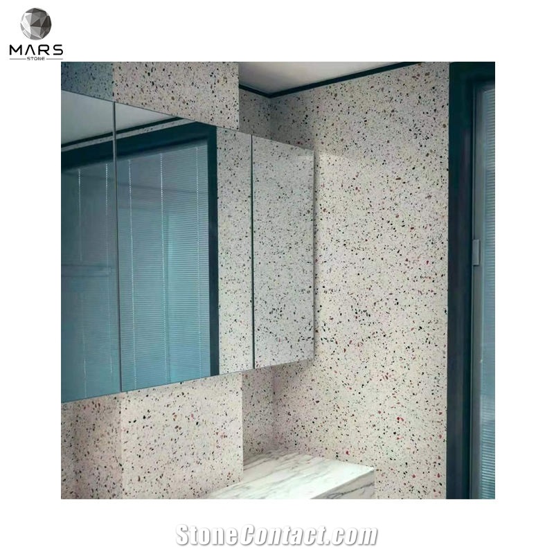 Bathroom Slip Matte Wall Decoration Cheap Terrazzo Tiles