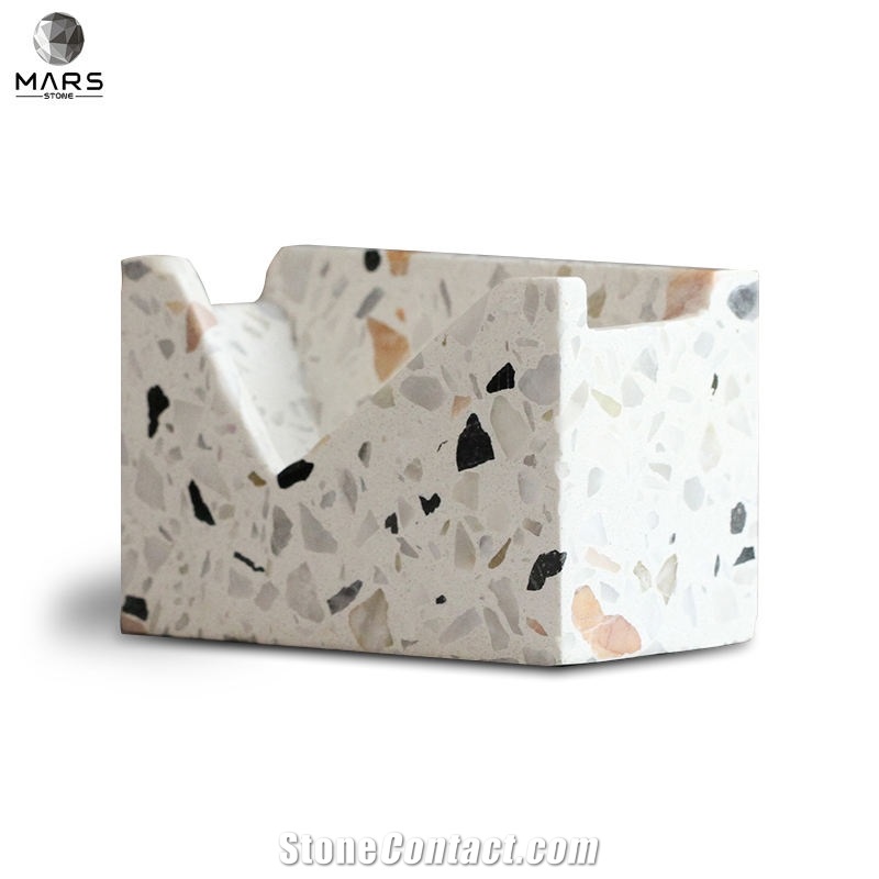 Custom Office Hotel Business Cardcase Terrazzo Card Holders