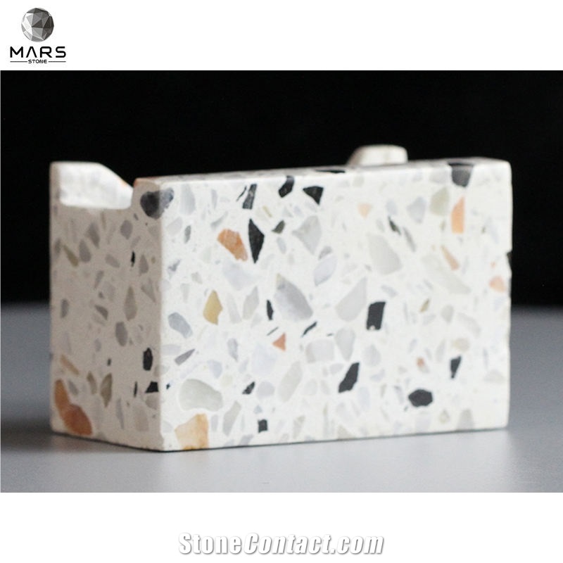 Custom Office Hotel Business Cardcase Terrazzo Card Holders