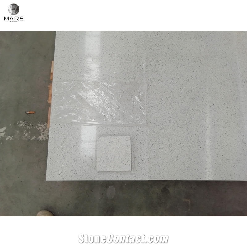 Customized White Polishing Surface Stone Terazzo Tile
