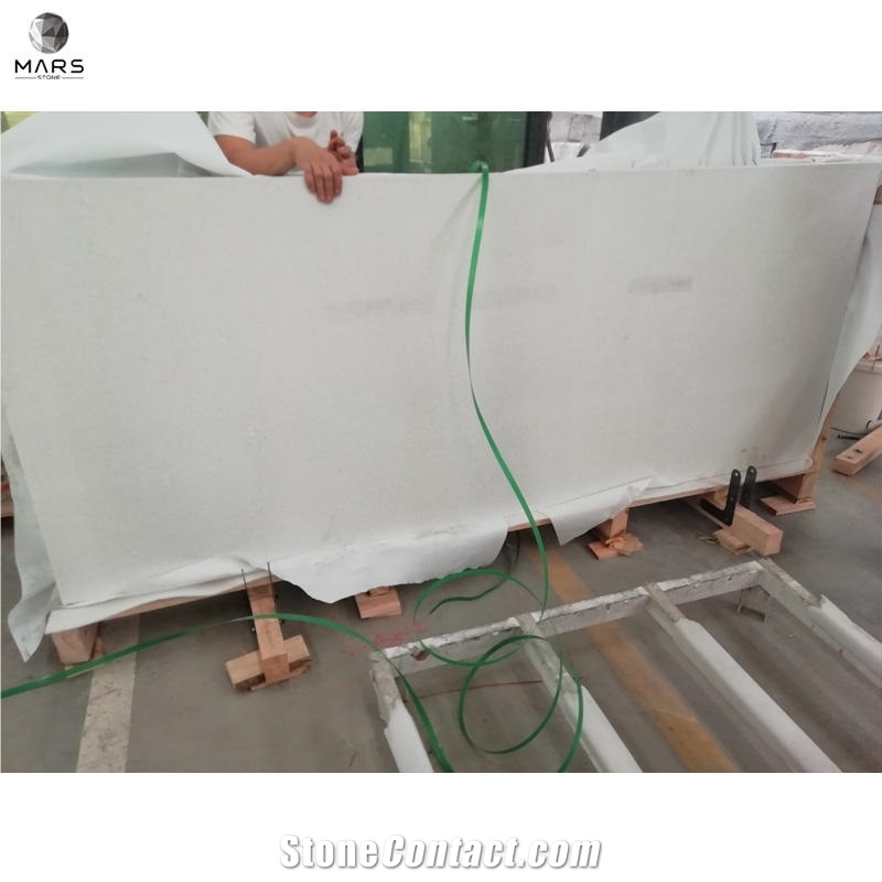 Customized White Polishing Surface Stone Terazzo Tile