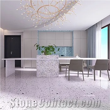 Wholesale Grey Terrazzo For Stone Floor With Terrazzo Tile