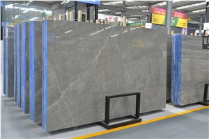 Armani Silver Grey Marble Slabs