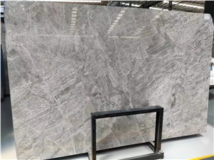Titanium Silver Marble Polished Slabs, 240*160Cm Titanium Silver Marble Polished Slabs, 240*160Cm