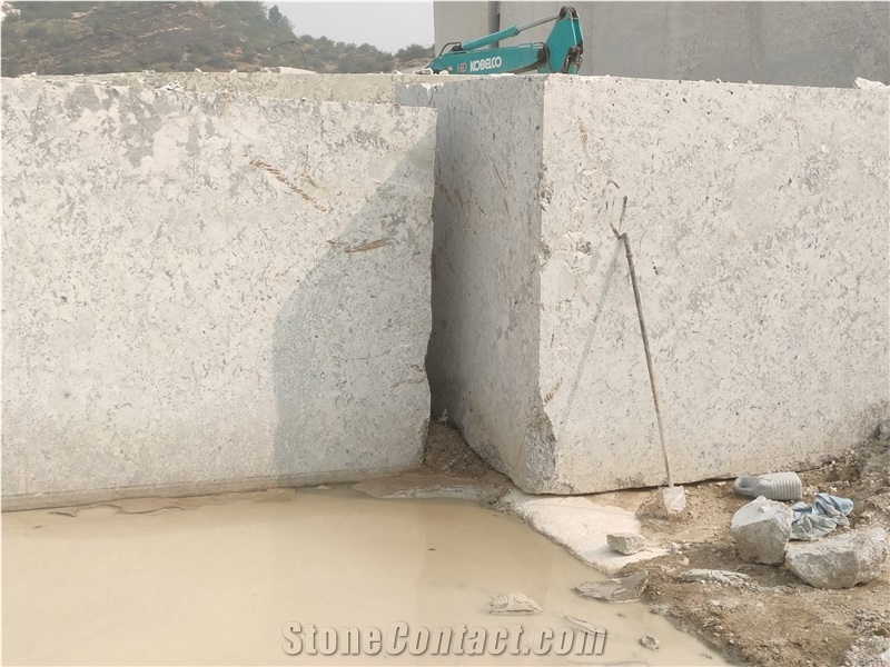 Alaska White Granite Blocks
