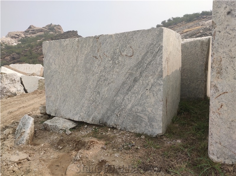 Alaska White Granite Blocks