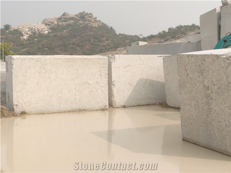 Alaska White Granite Blocks