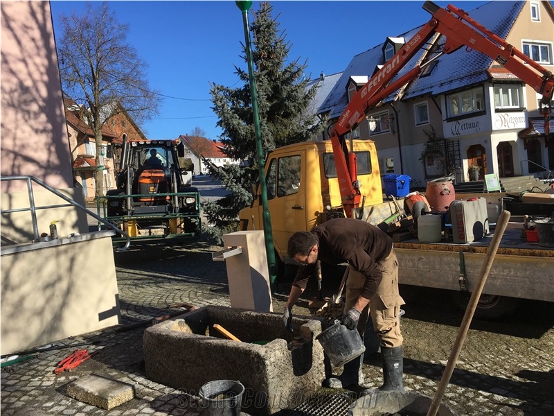 The Existing Well System Has Been Renovated