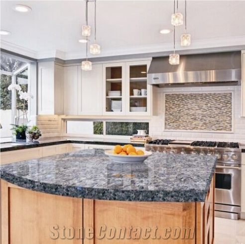 Blue Pearl Granite Tiles, Granite Slabs