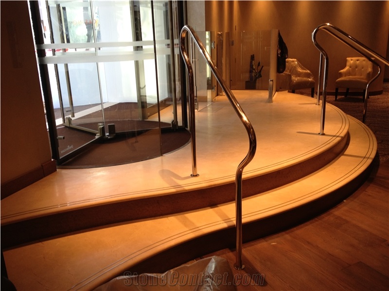 Marble Staircase- Step And Risers