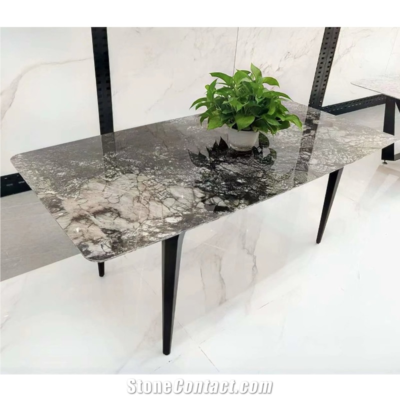 Custom Made Home Furniture Sintered Stone Dining Table
