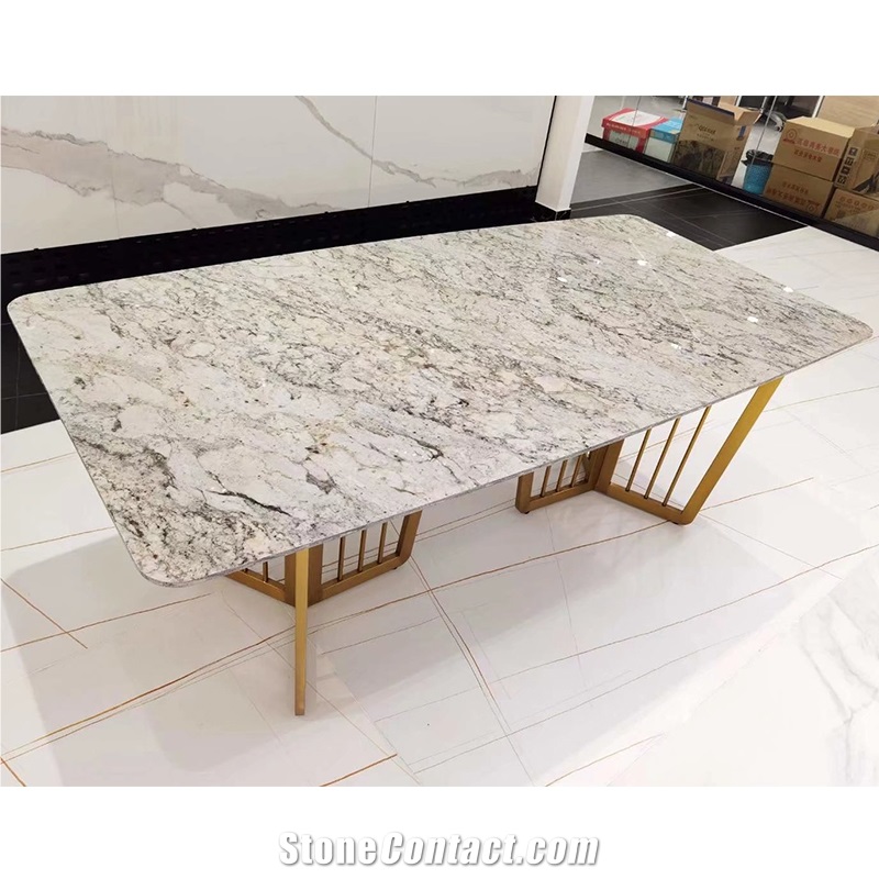 Custom Made Home Furniture Sintered Stone Dining Table