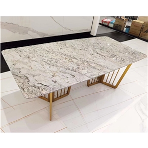 Custom Made Home Furniture Sintered Stone Dining Table