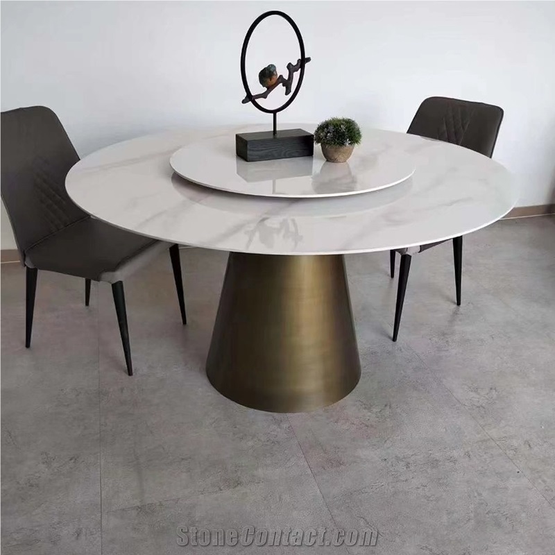 Customized Design  Furniture Sintered Stone Dining Tables